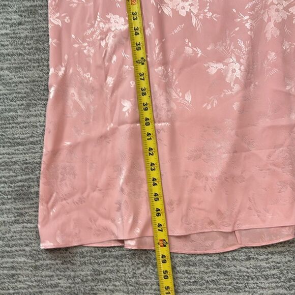 NWT FOR LOVE & LEMONS Lola Midi Dress Blush Pink XL - Picture 9 of 11